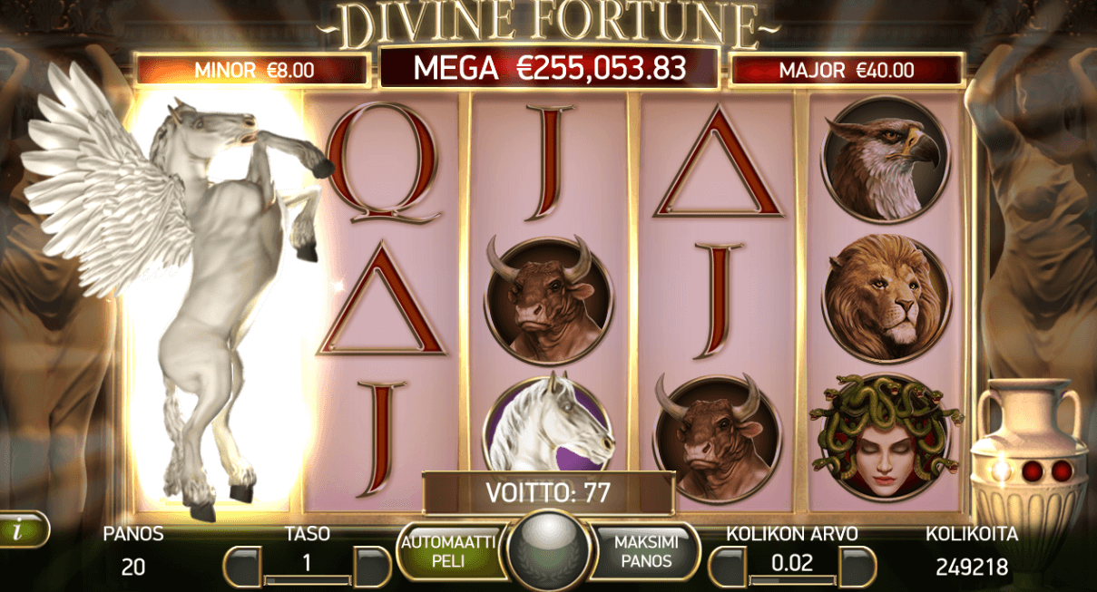 Divine Fortune jättipottipeli