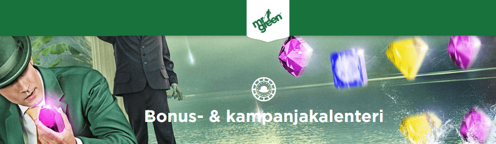 MrGreen käteiskampanja