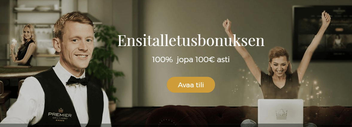 Suositut live casino bonukset