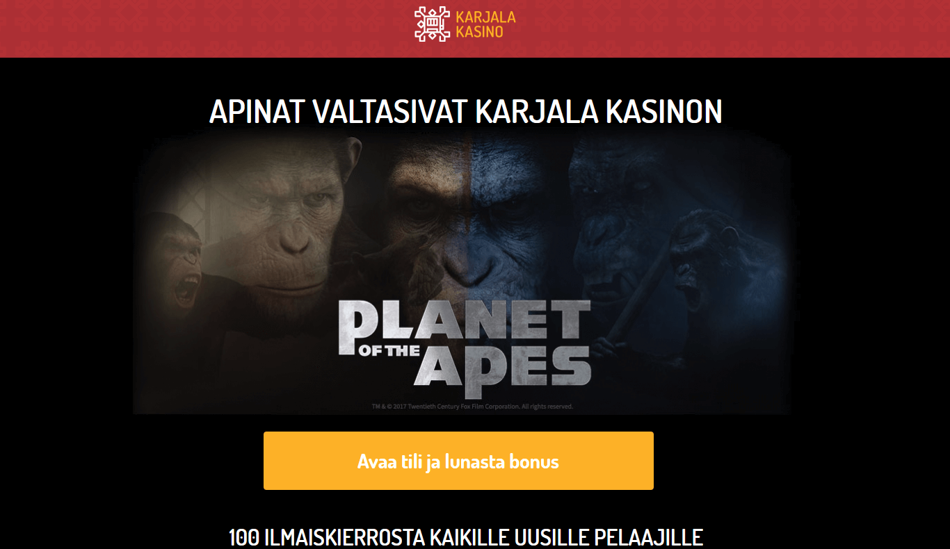 Planet of the Apes ilmaiskierrokset