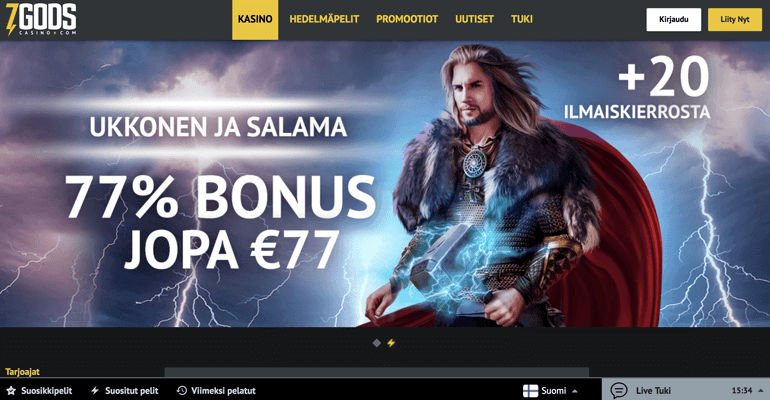 7godscasino bonus