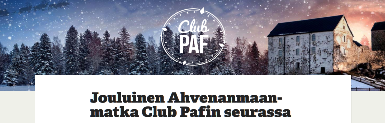 Paf_jouluinen_matka_Ahvenanmaalle