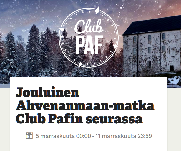 Paf_joulumatka_Ahvenanmaalle