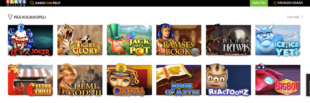 Slotsmillion casino bonus