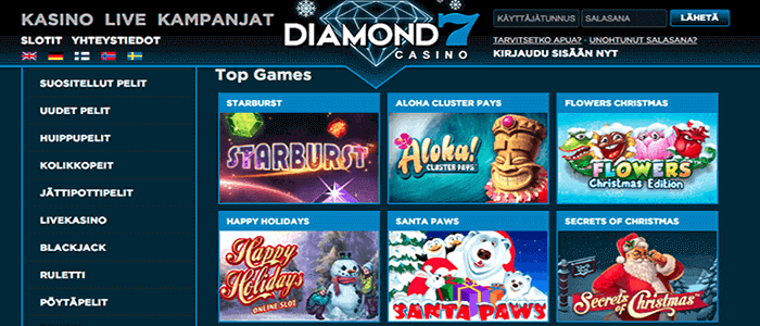 Diamond7 casino bonus