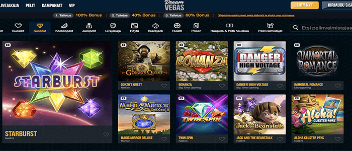 Dreamvegas casino bonus