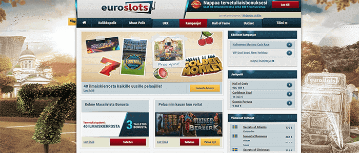 Euroslots casino bonus