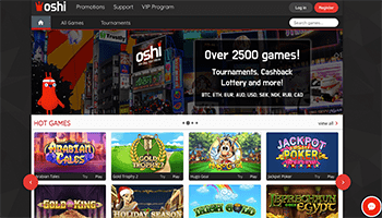 Oshi bitcoin casino