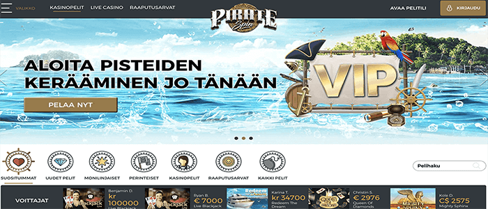 Piratespin casino bonus