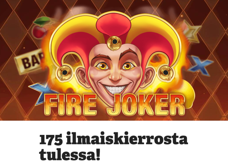 Paf Fire Joker ja 25 ilmaiskierrosta