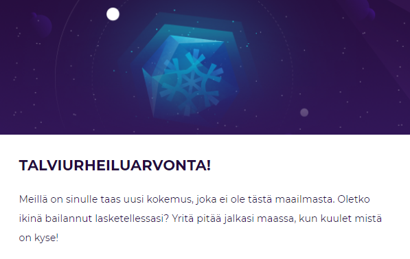 Slot Planet Talviurheiluarvonta