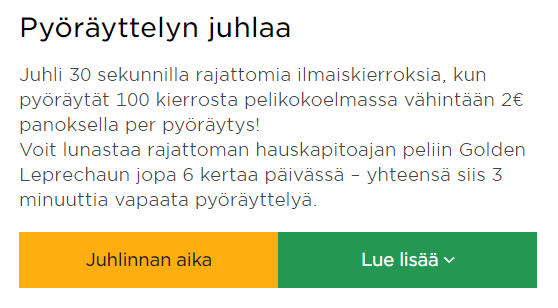 Mr Green pyöräyttelyn juhlaa