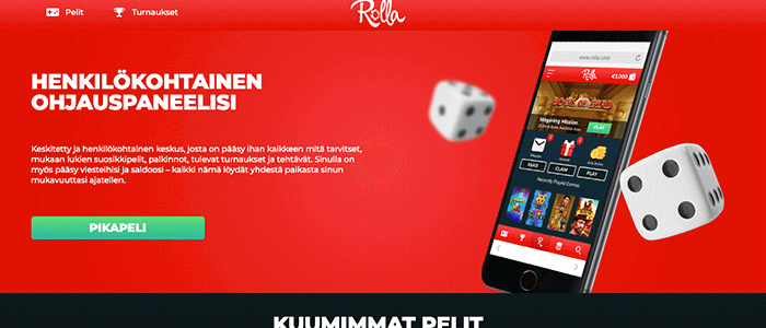 Rolla casino bonus