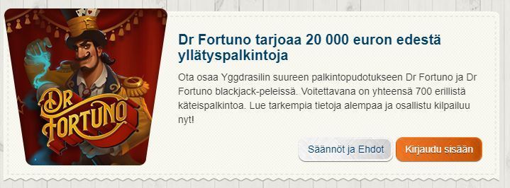 Suomiautomaatti ja yllätyspalkinnot