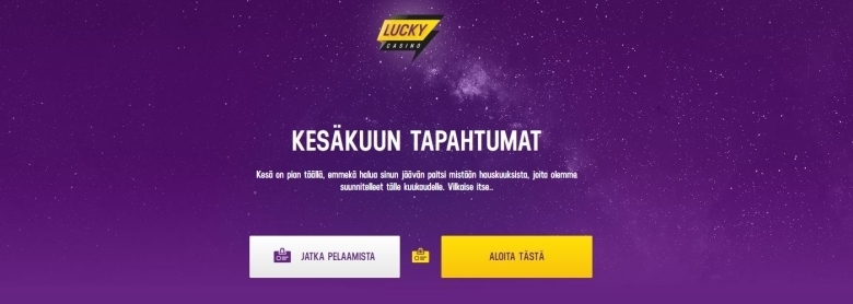 Lucky Casino ja kesäkuun tapahtumat