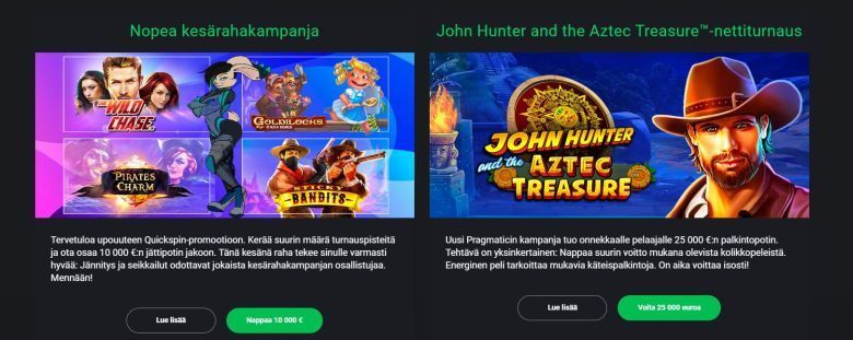 Casino Drift ja kesäkampanjat