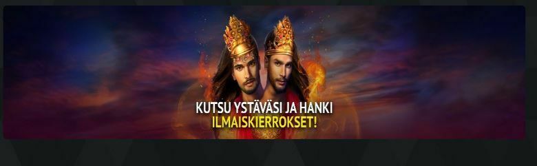 Kutsu ystäväsi 7Gods kasinon jäseniksi