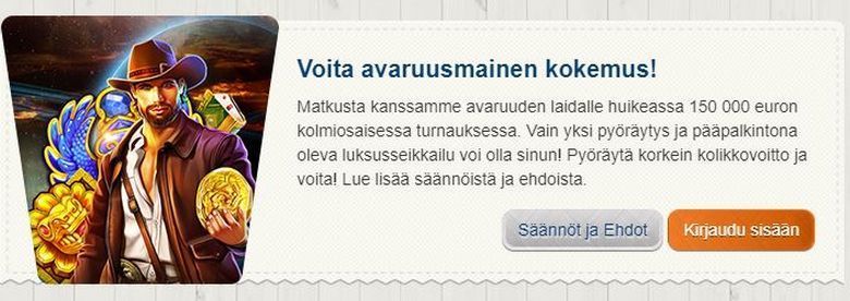 Suomiautomaatti - avaruuskokemus